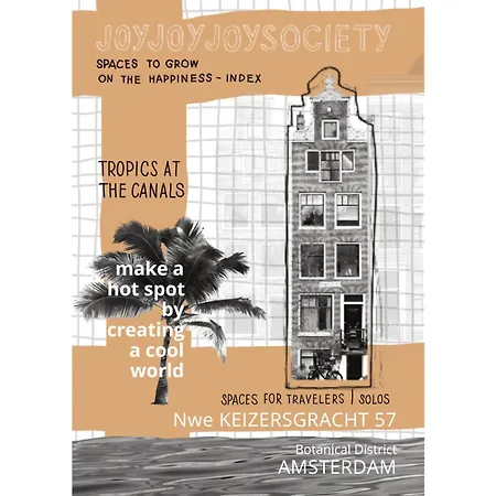 Joyjoyjoy The Red Sun Ecolicious In The Historic Canalhouse Tropics At The Canals From 1729 Affittacamere 3*